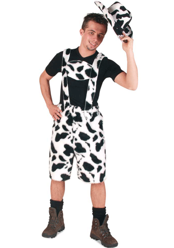 Cow lederhose