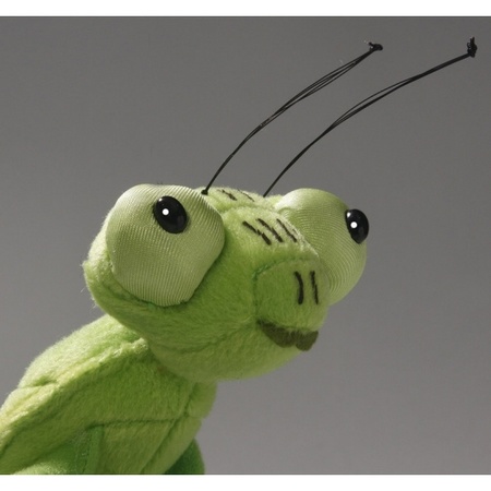 Grasshopper soft toy animal insect 35 cm