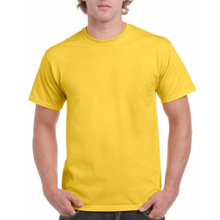 Yellow cotton shirts for men