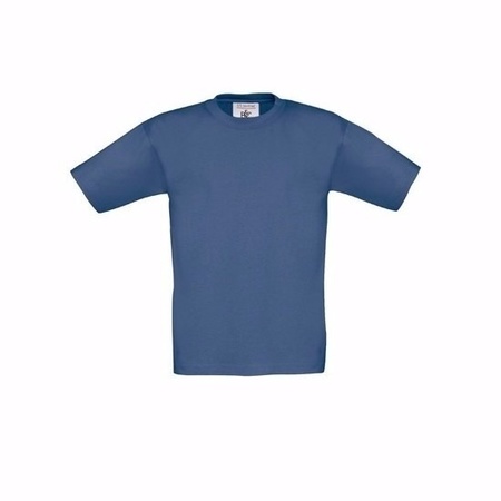 Denim blauwe tshirts voor kinderen