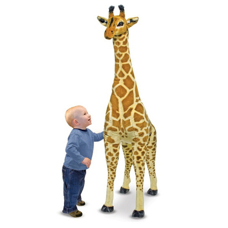 Jumbo giraffe knuffel 140 cm