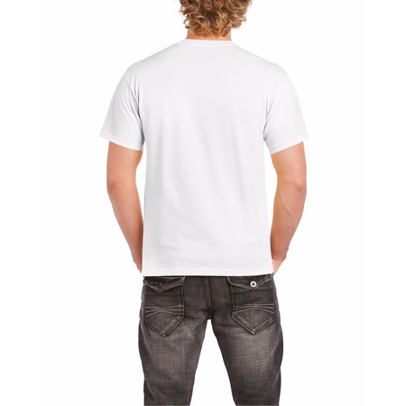 White cotton t-shirts for adults 100% cotton