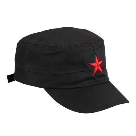 Black cap with red star